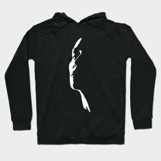 woman face Hoodie